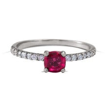 Load image into Gallery viewer, Cirse Ring with Rubellite