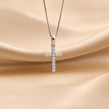 Load image into Gallery viewer, Diamond Cross Pendant
