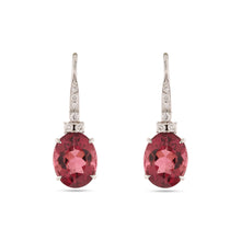 Load image into Gallery viewer, Tourmaline Teardrop Earrings