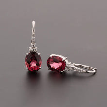 Load image into Gallery viewer, Tourmaline Teardrop Earrings