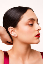 Load image into Gallery viewer, Diamond Arch Earrings