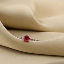Load image into Gallery viewer, Cirse Ring with Rubellite