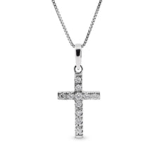 Load image into Gallery viewer, Diamond Cross Pendant