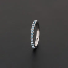Load image into Gallery viewer, Veronica Ring with Blue Topaz

