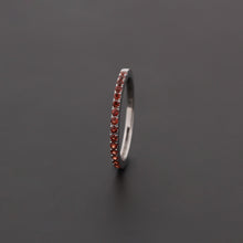 Load image into Gallery viewer, Veronica Ring with Garnet
