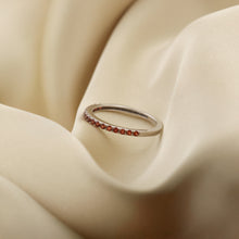 Load image into Gallery viewer, Veronica Ring with Garnet
