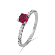 Load image into Gallery viewer, Cirse Ring with Rubellite
