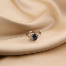 Load image into Gallery viewer, Mare Ring with Blue Sapphire
